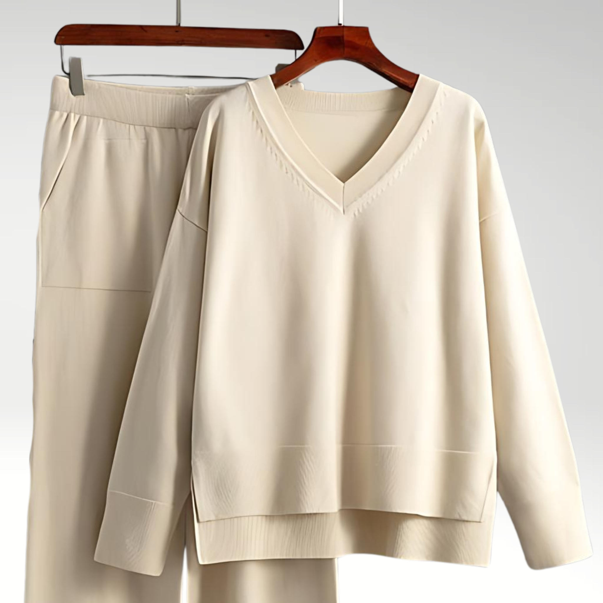 AVA & GRACE VAN™ | Chic V-Neck Set