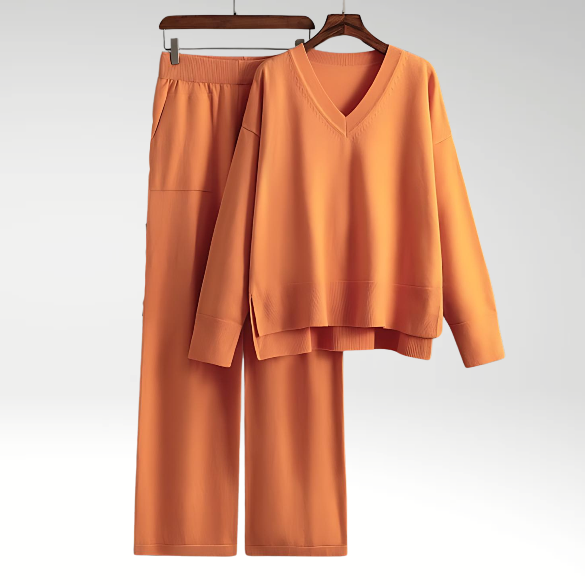 AVA & GRACE VAN™ | Chic V-Neck Set