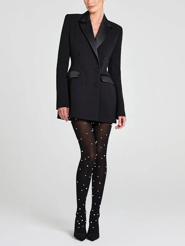 AVA & GRACE VAN™ | Stylish Satin Blazer