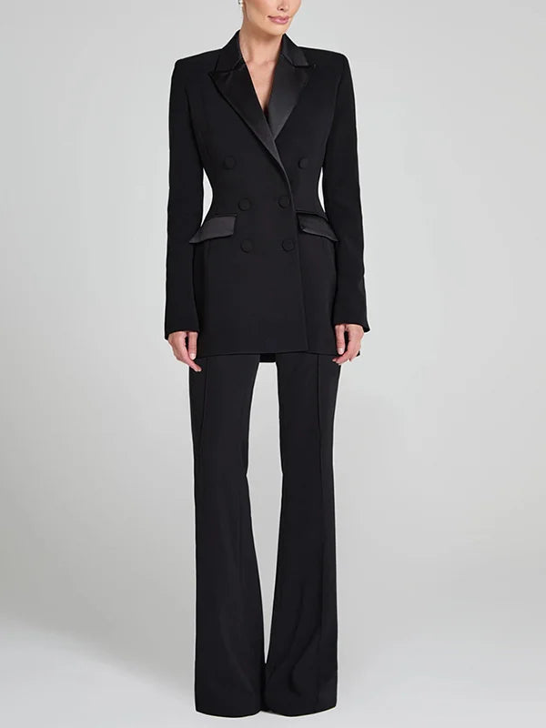 AVA & GRACE VAN™ | Stylish Satin Blazer