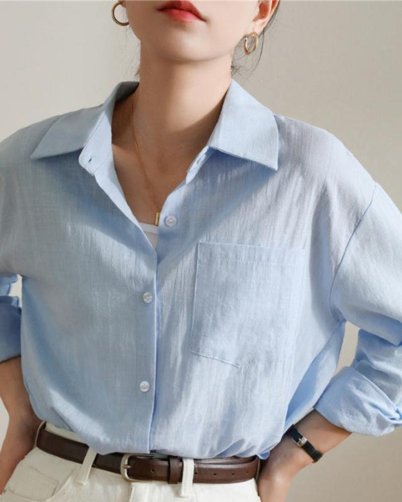 AVA & GRACE VAN™ | Effortless Shirt Dress Blouse