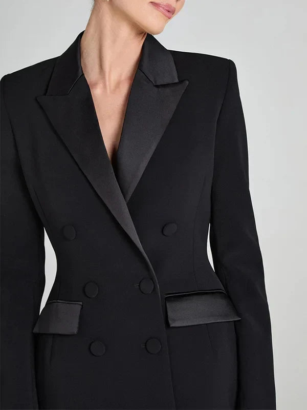 AVA & GRACE VAN™ | Stylish Satin Blazer