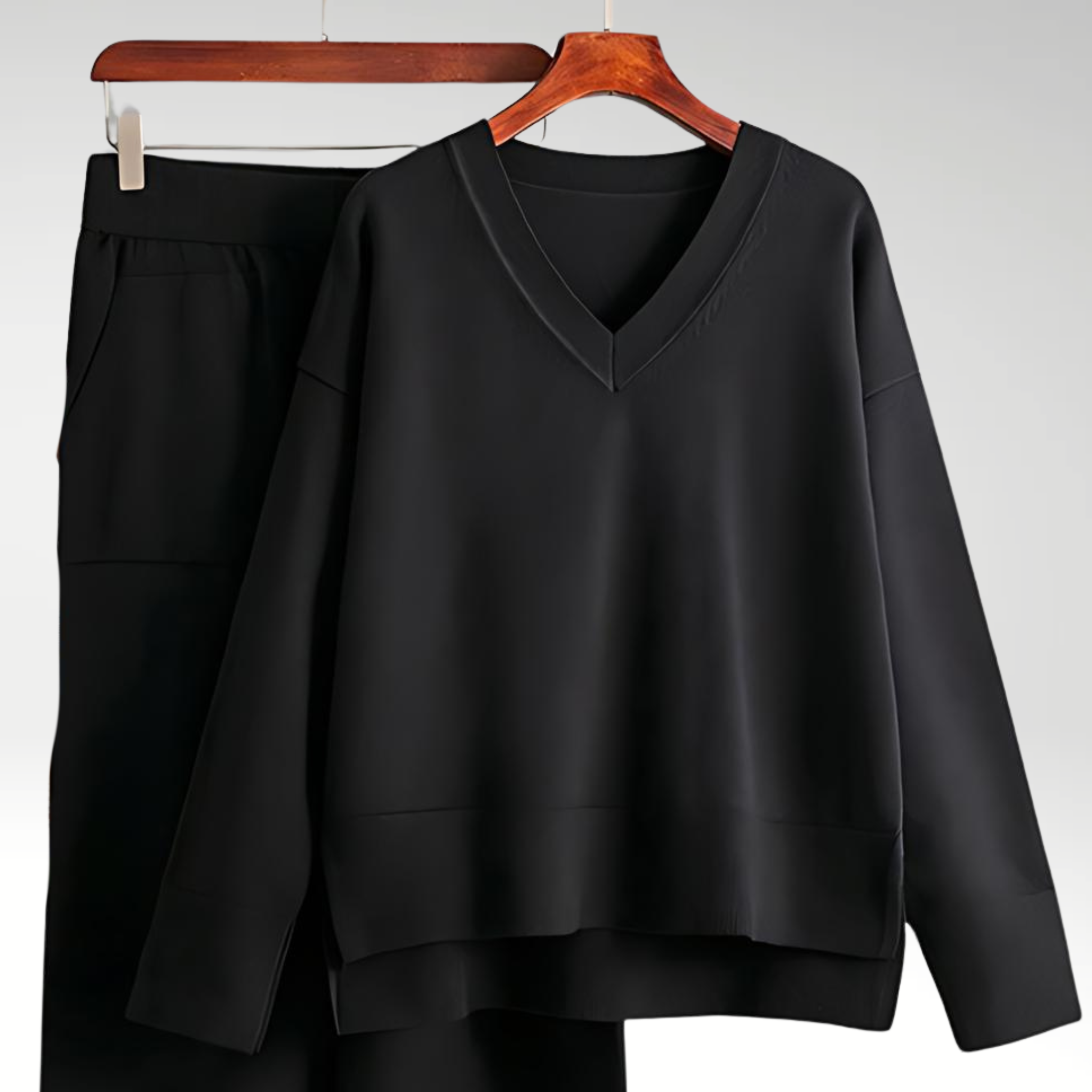 AVA & GRACE VAN™ | Chic V-Neck Set