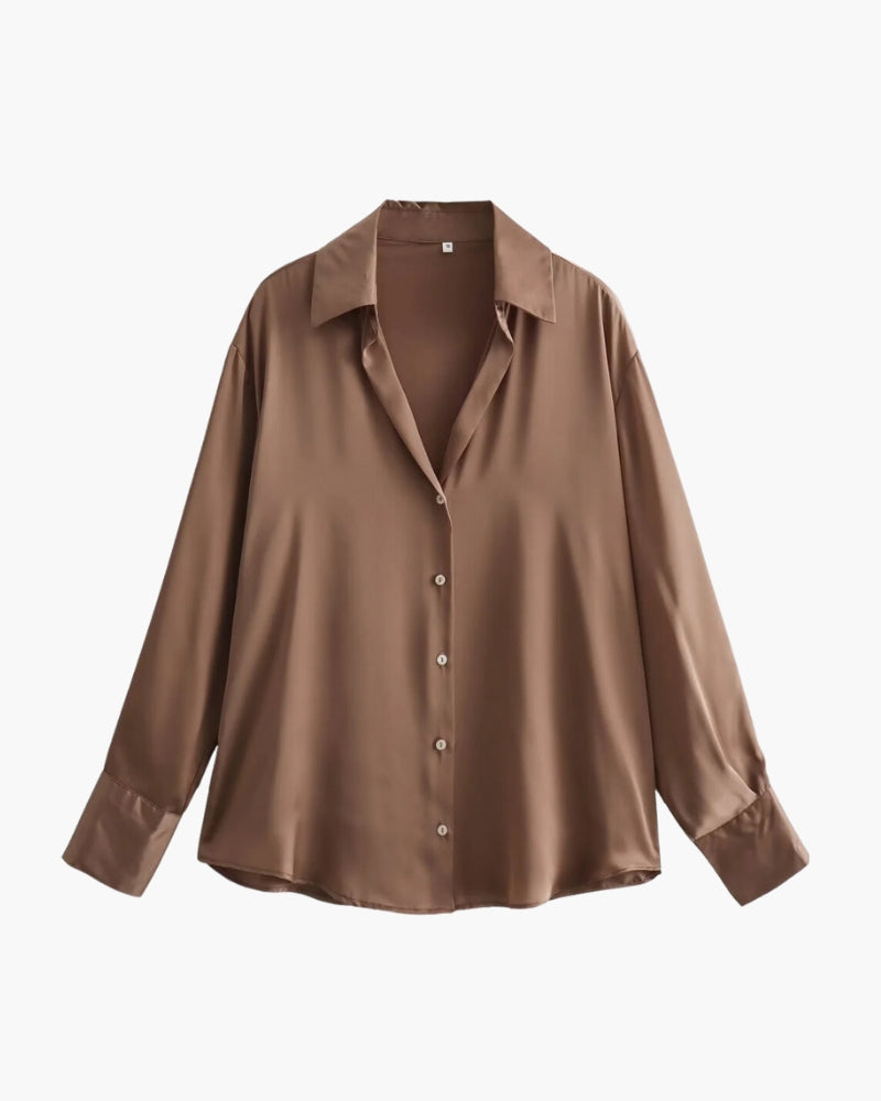 AVA & GRACE VAN™ | Classic Shirt Dress Blouse